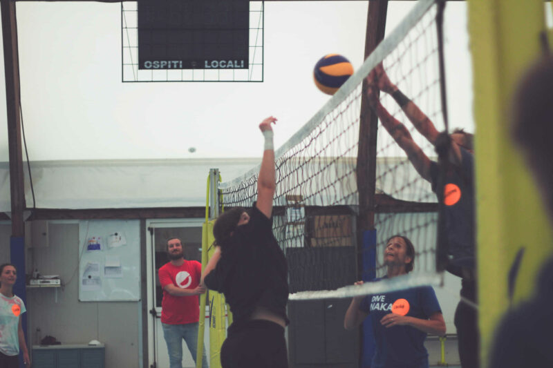 team building e volley